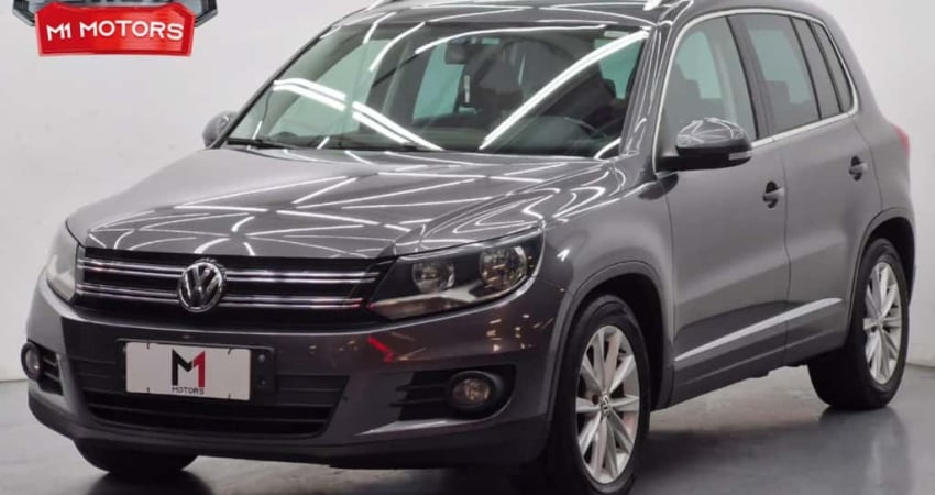 VOLKSWAGEN TIGUAN 2.0 TSI TURBO GASOLINA TIPTRONIC - 2015 - CINZA