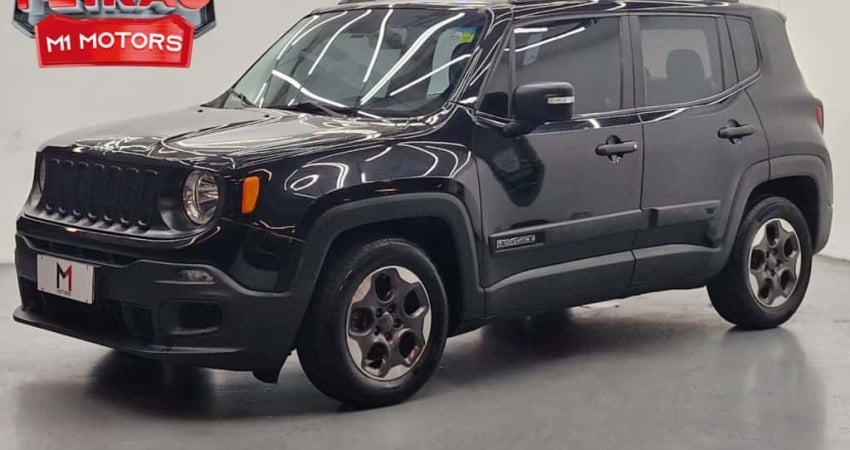 JEEP RENEGADE 1.8 FLEX AUTOMÁTICO - 2018 - PRETA