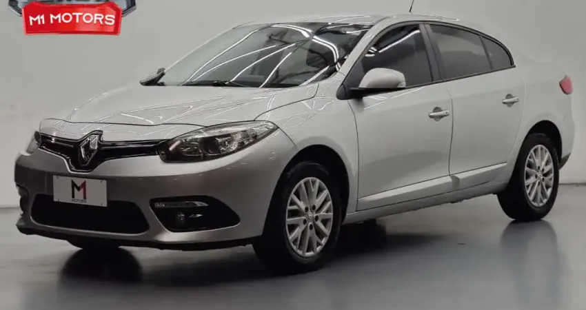 RENAULT FLUENCE DYNAMIQUE PLUS 2.0 FLEX CVT - 2017 - PRATA