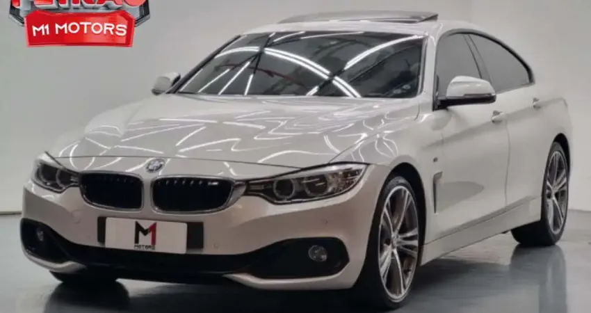 BMW 428i GRAN COUPE SPORT 2.0 TURBO GASOLINA AUTOMÁTICO - 2015 - BRANCO