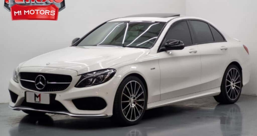 MERCEDES-BENZ C 450 AMG SPORT 3.0 4MATIC GASOLINA 7G-TRONIC - 2016 - BRANCO