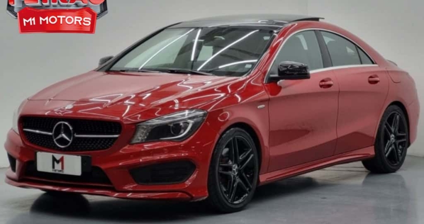 MERCEDES-BENZ CLA 250 SPORT 2.0 TURBO GASOLINA AUTOMATIZADA - 2015 - VERMELHO
