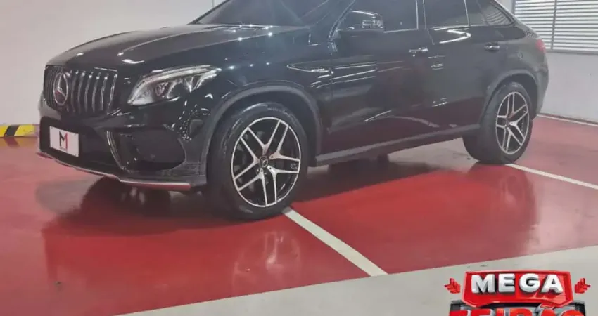 MERCEDES-BENZ GLE 43 AMG 3.0 V6 GASOLINA COUPÉ 4MATIC 9G-TRONIC - 2017 - PRETA