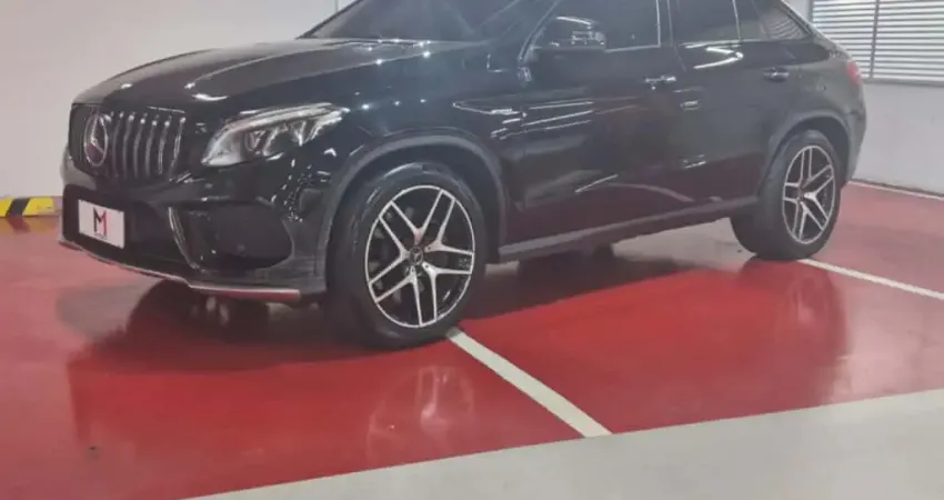 MERCEDES-BENZ GLE 43 AMG 3.0 V6 GASOLINA COUPÉ 4MATIC 9G-TRONIC - 2017 - PRETA
