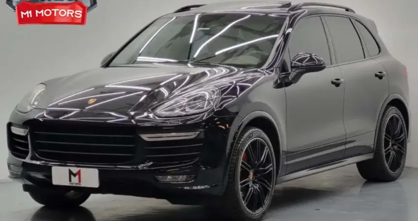 PORSCHE CAYENNE GTS 3.6 V6 4X4 GASOLINA AUTOMÁTICO - 2016 - PRETO