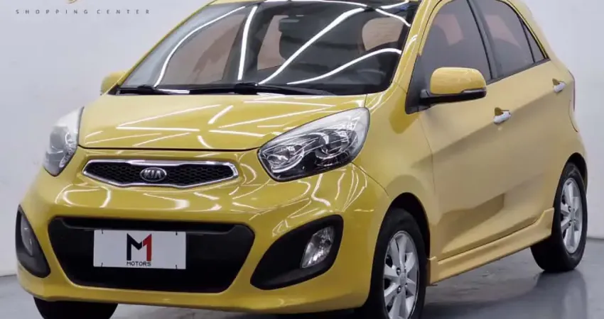 KIA PICANTO EX 1.0 FLEX MANUAL - 2013 - AMARELO
