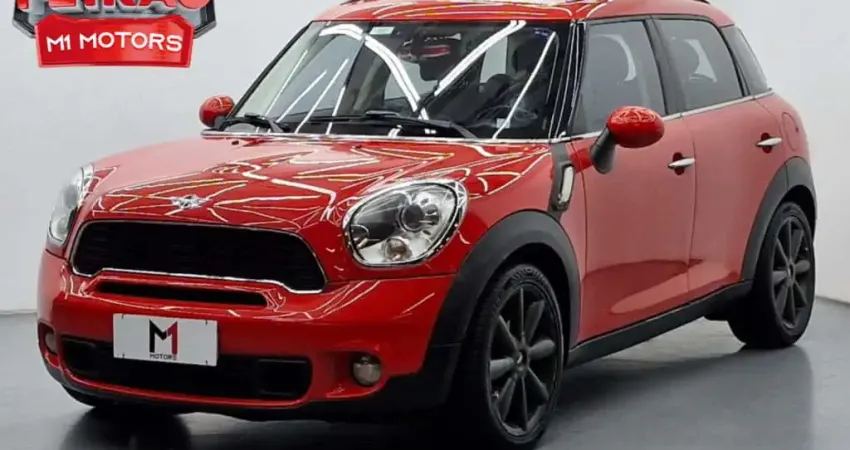 MINI COUNTRYMAN S 1.6 TURBO GASOLINA AUTOMÁTICO - 2012 - VERMELHO