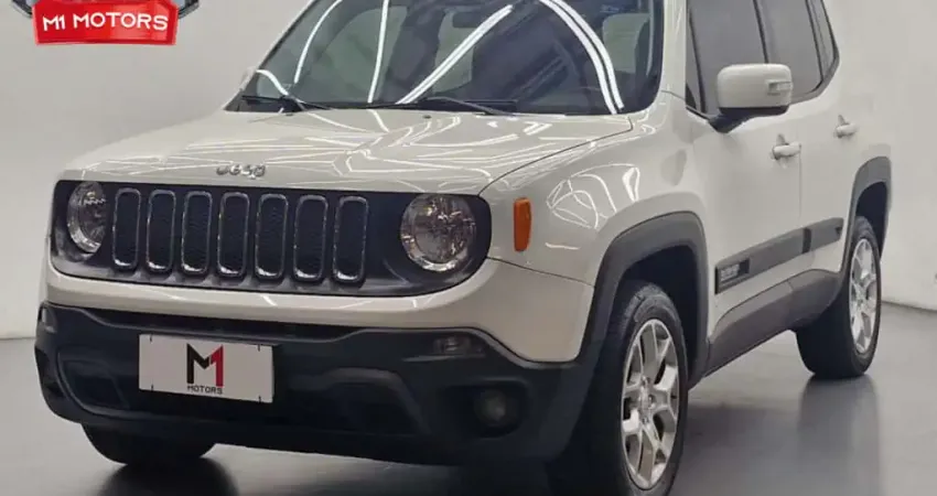 JEEP RENEGADE LONGITUDE 2.0 DIESEL 4X4 AUTOMÁTICO - 2016 - BRANCA