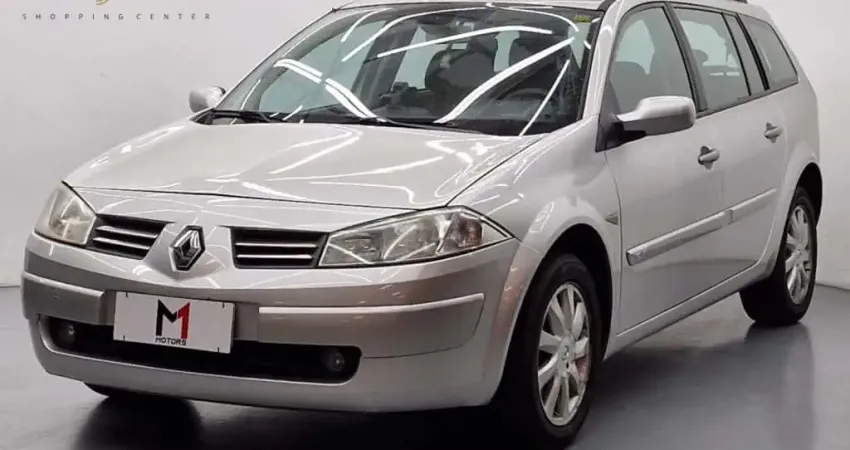 RENAULT MEGANE GRAND TOUR DYNAMIQUE 1.6  FLEX MANUAL - 2012 - PRATA