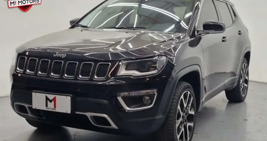 JEEP COMPASS LIMITED 2.0 4X4 DIESEL AUTOMÁTICO - 2018 - PRETO