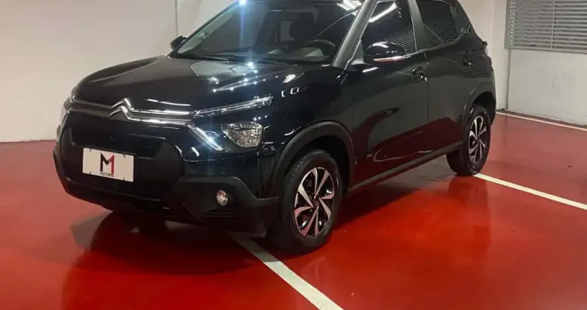 CITROËN C3 FEEL PACK 1.6 FLEX AUTOMÁTICO - 2024 - PRETO