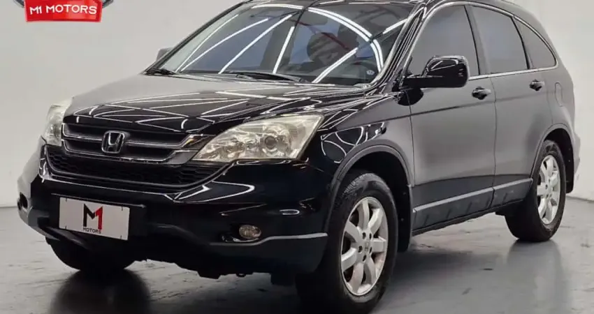 HONDA CRV LX 2.0 GASOLINA AUTOMÁTICO - 2011 - PRETO