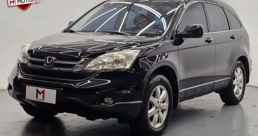 HONDA CRV LX 2.0 GASOLINA AUTOMÁTICO - 2011 - PRETO
