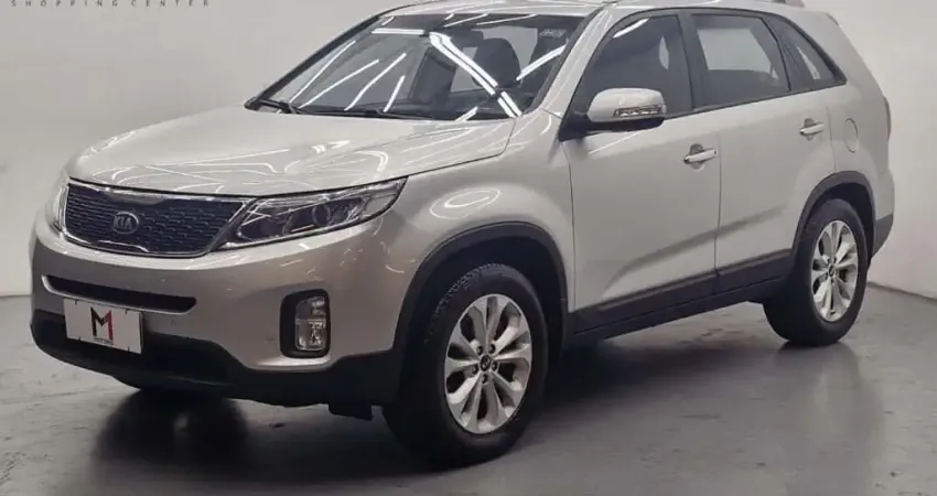 KIA SORENTO EX 2 2.4 FWD GASOLINA AUTOMÁTICO 7L  - 2014 - PRATA