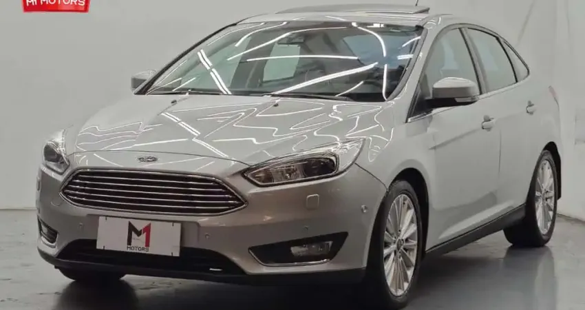 FORD FOCUS FASTBACK TITANIUM PLUS 2.0 FLEX POWERSHIFT - 2016 - PRATA