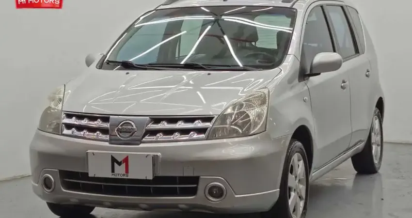 NISSAN LIVINA SL 1.6 FLEX MANUAL - 2012 - PRATA