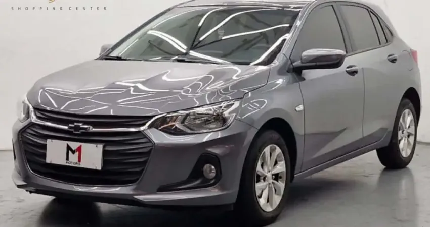 CHEVROLET ONIX LT 1.0 FLEX MANUAL - 2021 - CINZA
