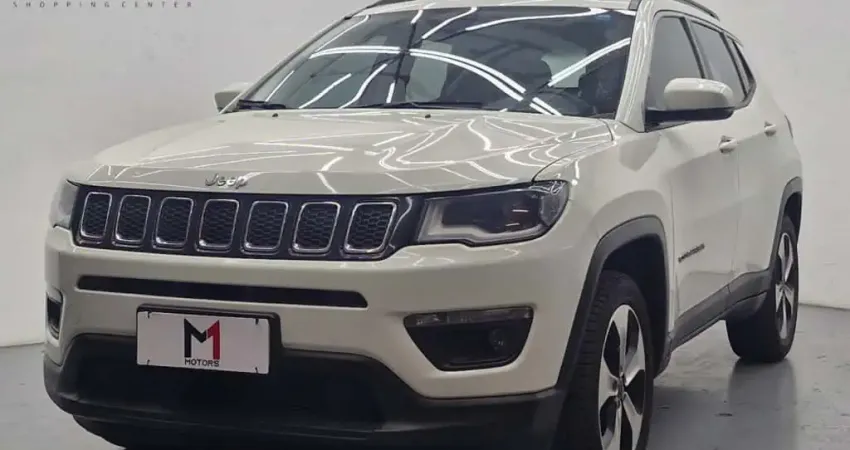 JEEP COMPASS LONGITUDE 2.0 FLEX AUTOMÁTICO - 2020 - BRANCO