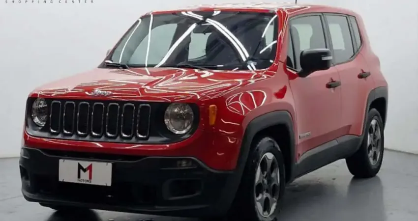 JEEP RENEGADE SPORT 1.8 FLEX AUTOMÁTICO - 2016 - VERMELHO