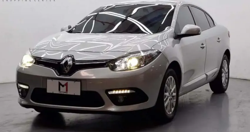 RENAULT FLUENCE DYNAMIQUE PLUS 2.0 FLEX CVT - 2016 - PRATA