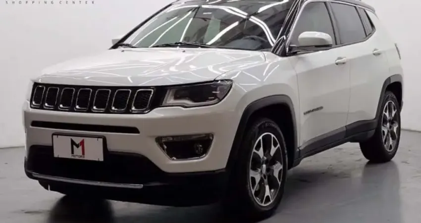 JEEP COMPASS LIMITED 2.0 FLEX AUTOMÁTICO - 2017 - BRANCO
