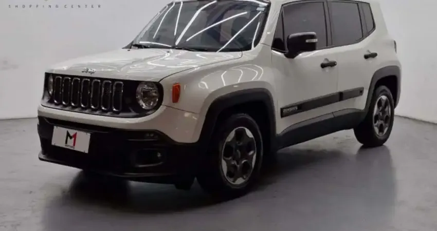 JEEP RENEGADE SPORT 1.8 FLEX MANUAL - 2016 - BRANCO