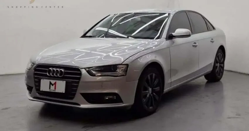AUDI A4 SEDAN ATTRACTION 2.0 TFSI GASOLINA MULTITRONIC - 2014 - PRATA