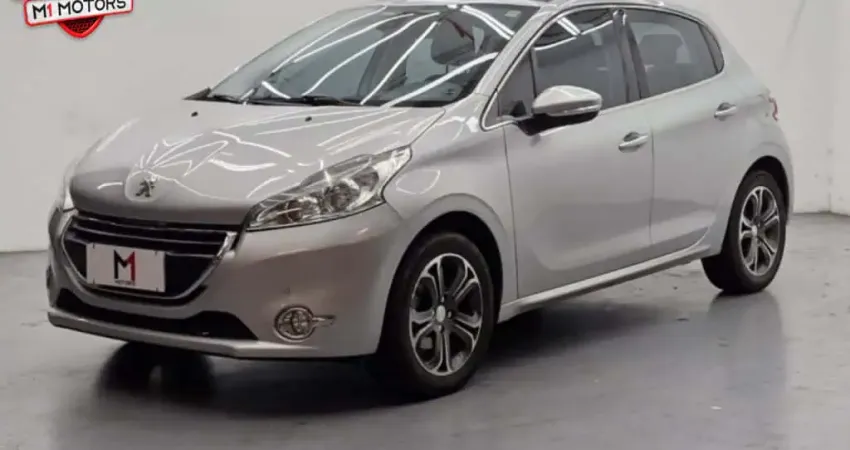 PEUGEOT 208 GRIFFE 1.6 FLEX AUTOMÁTICO - 2016 - PRATA