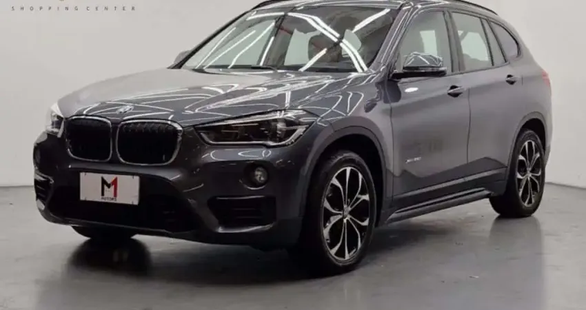 BMW X1 XDRIVE 25I SPORT ACTIVE 2.0 TURBO FLEX AUTOMÁTICO - 2018 - CINZA