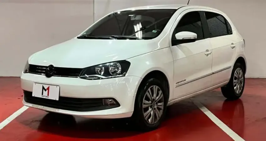 VOLKSWAGEN GOL GVI COMFORTLINE 1.0 MI FLEX  MANUAL - 2016 - BRANCA