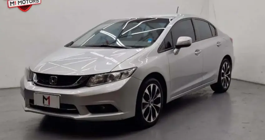 HONDA CIVIC LXR 2.0 FLEX AUTOMÁTICO  - 2016 - PRATA