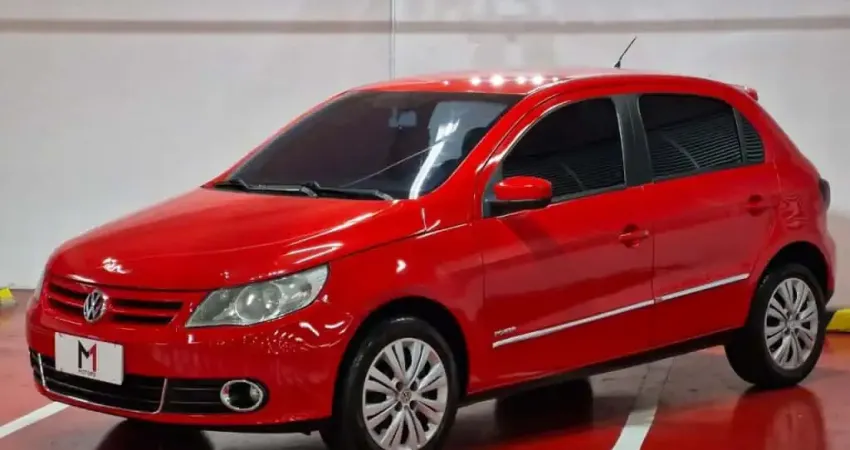 VOLKSWAGEN GOL POWER G.V 1.6 FLEX MANUAL - 2011 - VERMELHO