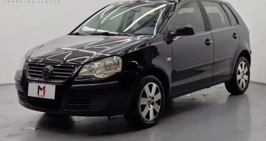 VOLKSWAGEN POLO MI 1.6 FLEX MANUAL - 2009 -  PRETO