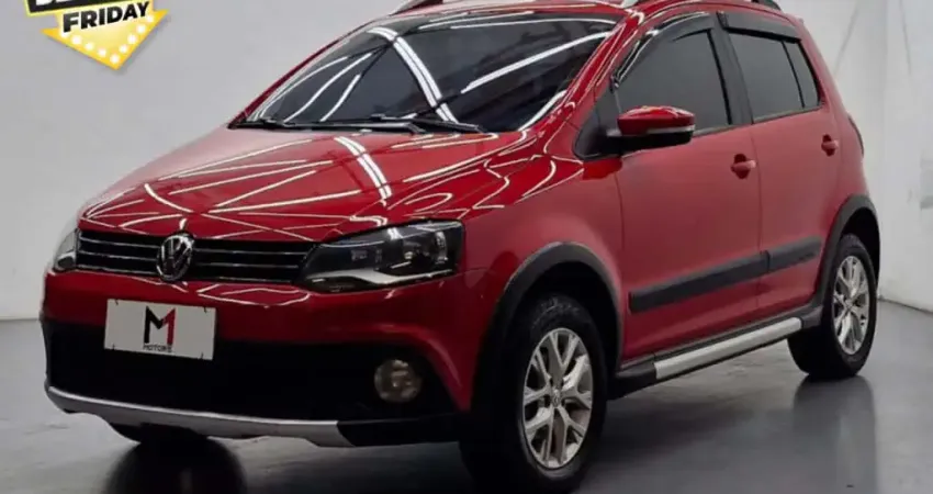 VOLKSWAGEN CROSSFOX 1.6 FLEX MANUAL - 2013 - VERMELHO
