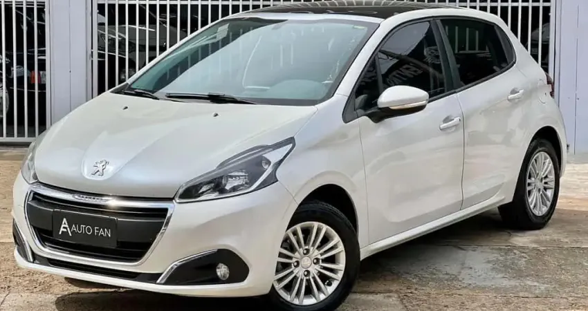 208 ALLURE 1.6 AUTOMATICO 2017 - BAIXA QUILOMETRAGEM 