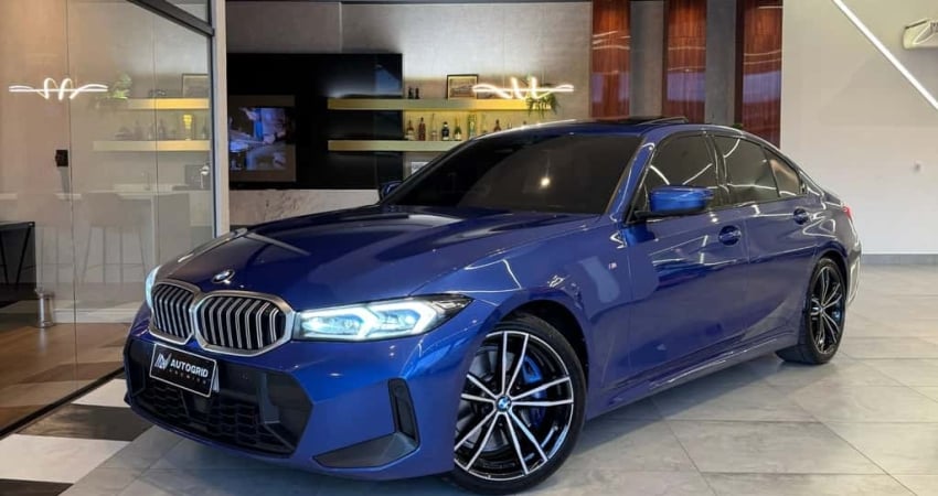 BMW 320i 2.0 TB M Sport A.Flex/M.Sport 4p  - Azul - 2023/2023