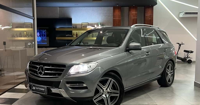 Mercedes-Benz ML-350 3.0 V6  4x4 Diesel  - Prata - 2015/2015