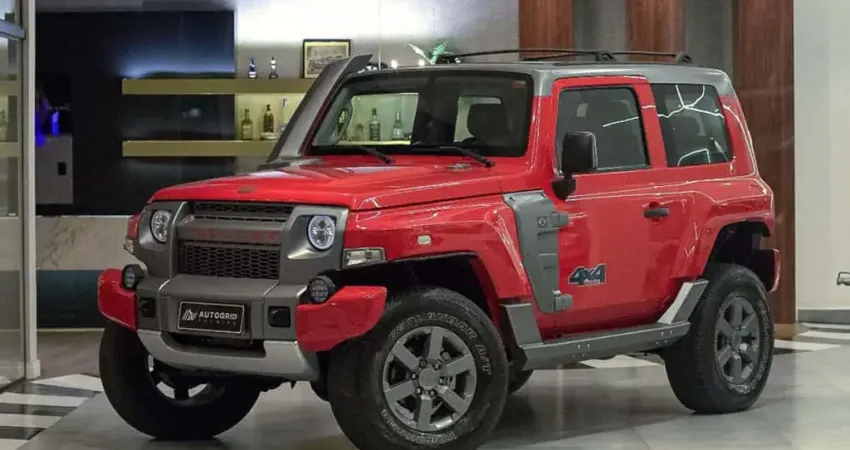 Troller T4 4x4 3.2 20V Tdi Cap. Rígida Diesel  - Vermelha - 2015/2016