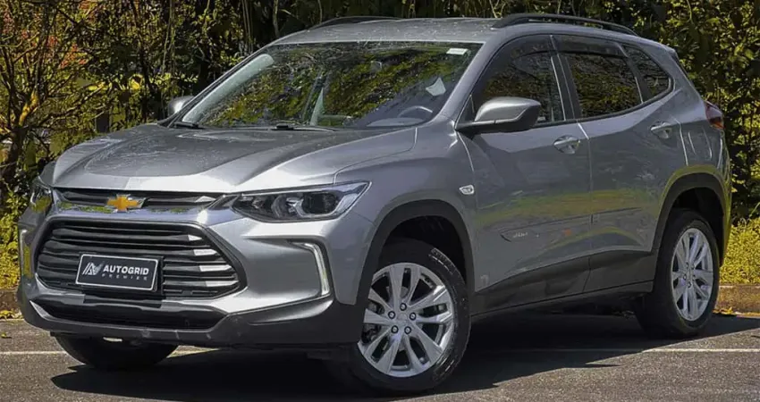 Chevrolet Tracker LTZ 1.0 Turbo 12V Flex Aut.  - Prata - 2023/2024