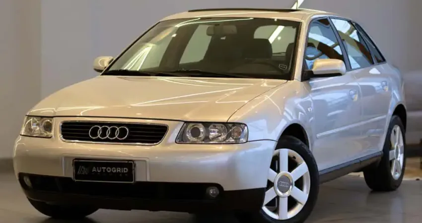 Audi A3 1.8 Turbo 180cv 5p Aut./ Tip. - Prata - 2004/2005