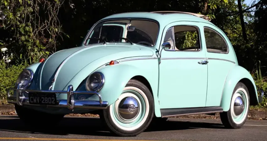 Volkswagen Fusca 1.2 8V 2P  0 a 0 - Azul - 1961/1961