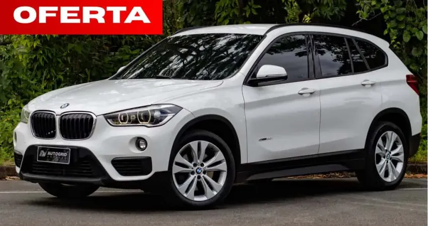 BMW X1 SDRIVE 20i X-LINE ACTIVE TURBO - Branca - 2017/2017