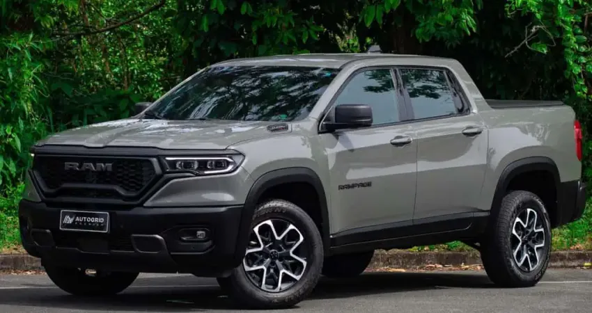 Ram Rampage TURBO DIESEL REBEL 4X4 AUTOMATICO - Cinza - 2023/2024