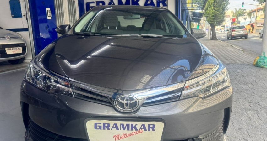 TOYOTA COROLLA GLI 1.8 FLEX AUTOMÁTICO 2018