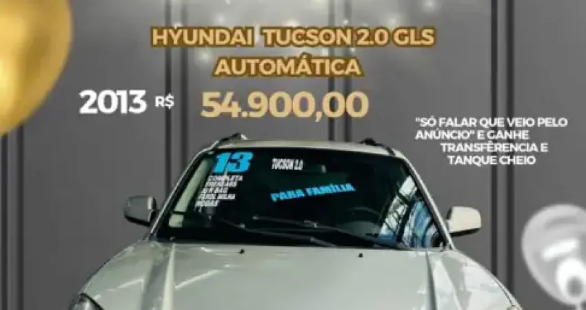 HYUNDAI TUCSON GLS 2.0 GASOLINA 2013
