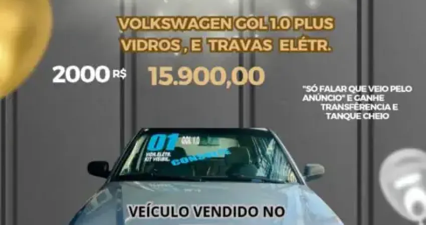 VOLKSWAGEN GOL 1000 16V GASOLINA 2001