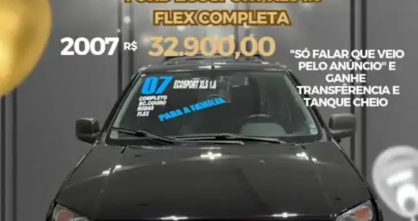 FORD ECOSPORT XLS 1.6 FLEX 2007