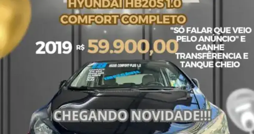 HYUNDAI HB20S 1.0 FLEX 2019
