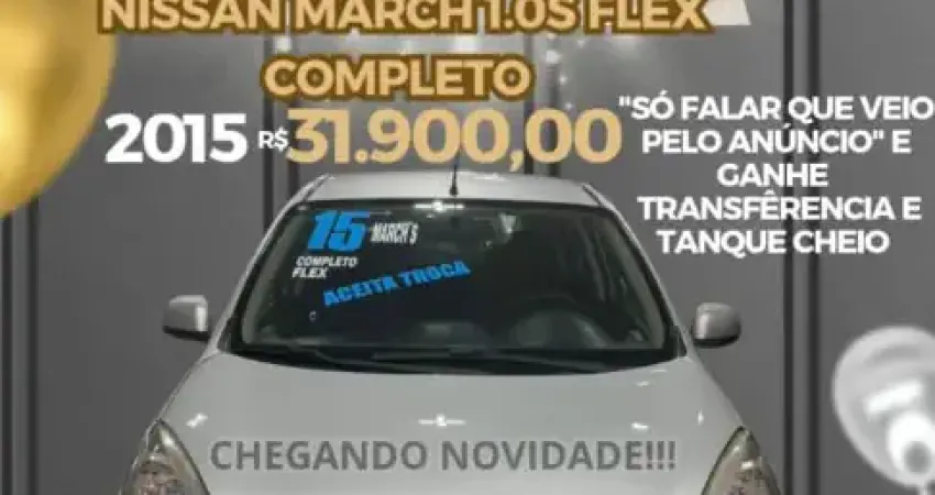 NISSAN MARCH 1.0S FLEX 2015