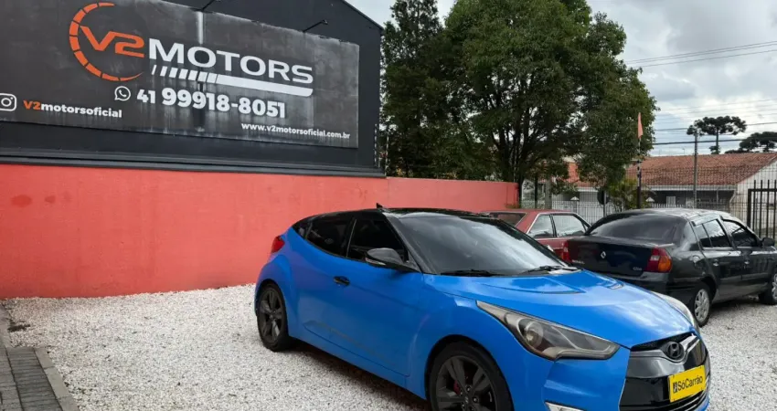 HYUNDAI / VELOSTER 1.6 16V AT COM TETO SOLAR 2012!!! 